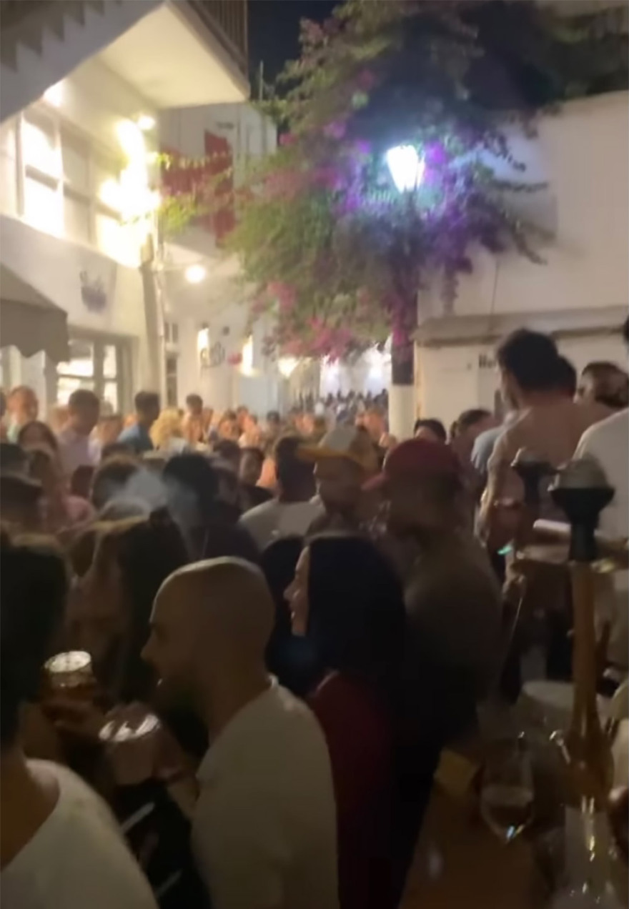 Μύκονος: «Πάτα με να σε πατώ» στα Ματογιάννια