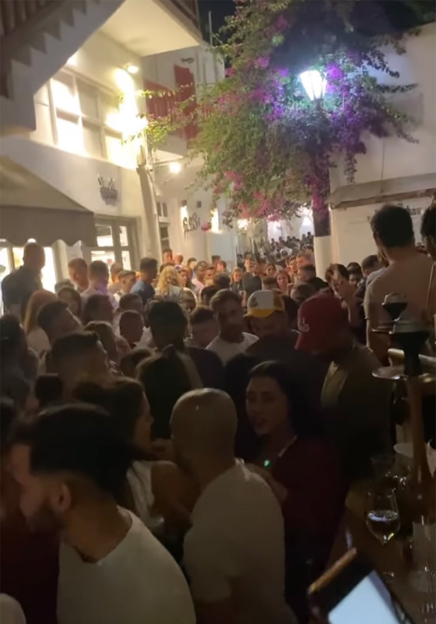 Μύκονος: «Πάτα με να σε πατώ» στα Ματογιάννια