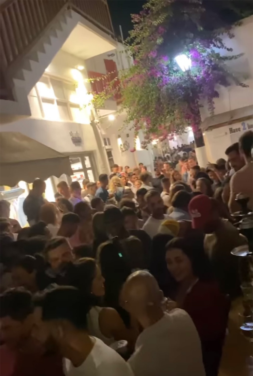 Μύκονος: «Πάτα με να σε πατώ» στα Ματογιάννια