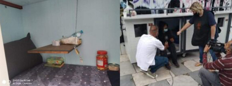 Σπιτάκια για... άστεγους στη Θεσσαλονίκη