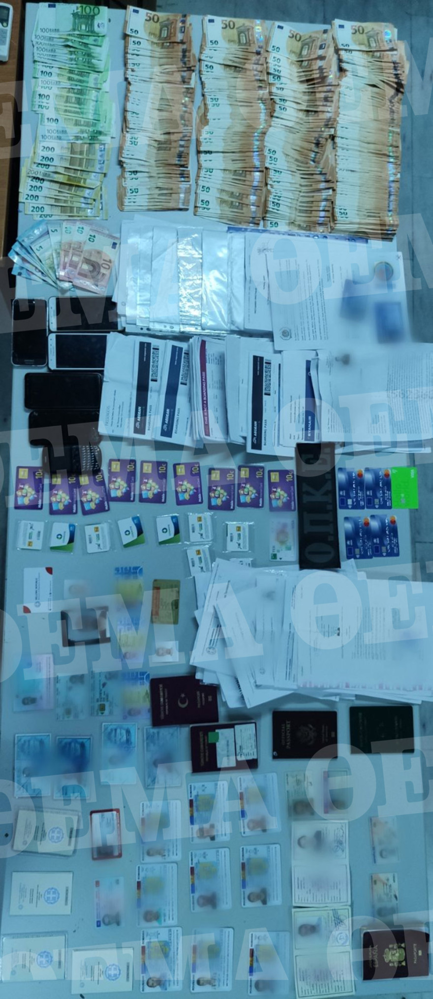 Στα χέρια της ΕΥΠ 3 Τούρκοι που είχαν πλαστές ταυτότητες της Ιντερπόλ και διακινούσαν μετανάστες στην Ευρώπη