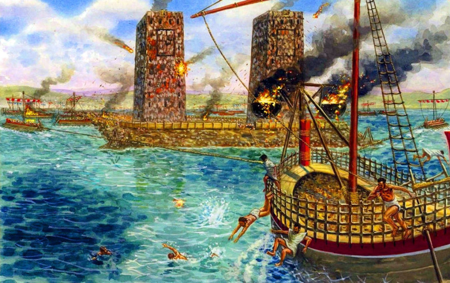 Μέγας Αλέξανδρος: H πολιορκία και κατάληψη της Τύρου (332 π. Χ.)