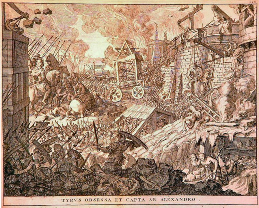 Μέγας Αλέξανδρος: H πολιορκία και κατάληψη της Τύρου (332 π. Χ.)
