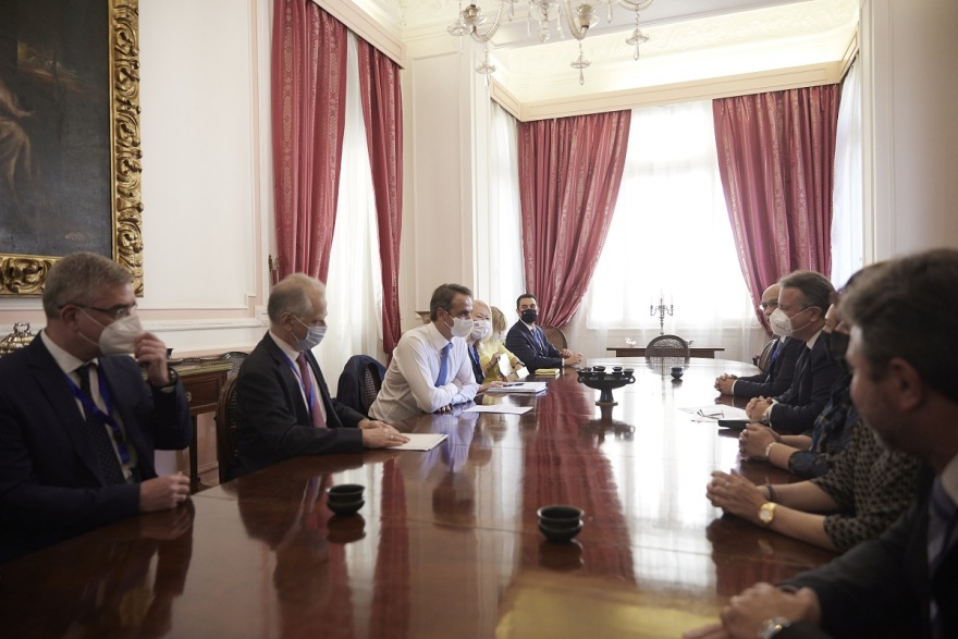 Επίσκεψη Μητσοτάκη στο Κάιρο: Συναντήθηκε με εκπροσώπους της Ελληνικής Κοινότητας