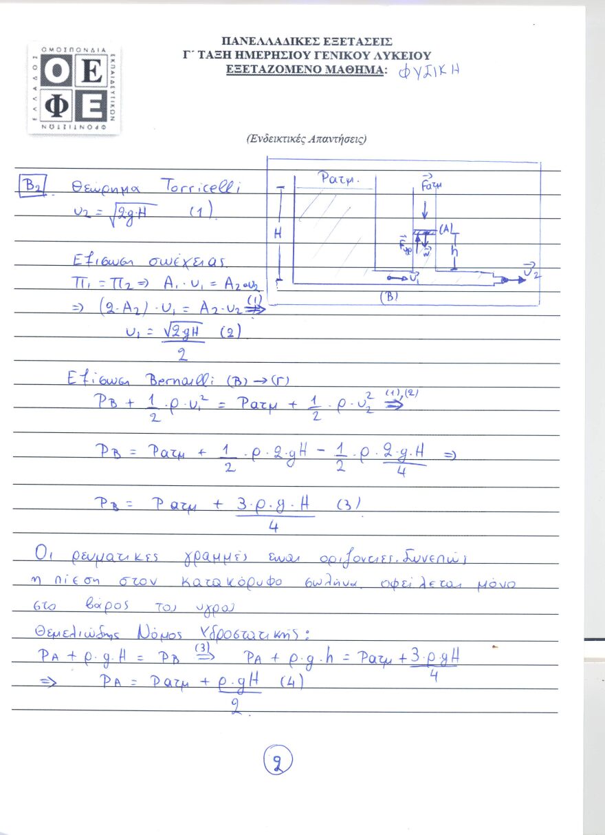 Πανελλαδικές 2021: Δείτε τις απαντήσεις σε Φυσική, Οικονομία και Ιστορία
