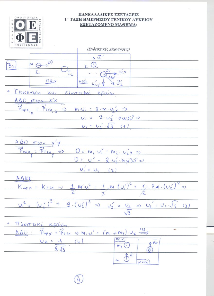 Πανελλαδικές 2021: Δείτε τις απαντήσεις σε Φυσική, Οικονομία και Ιστορία