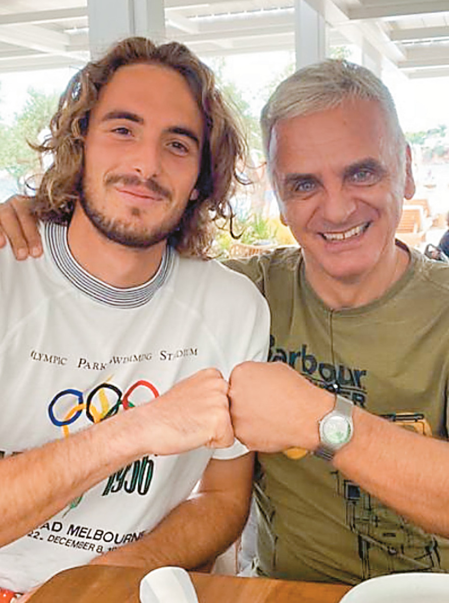 Στέφανος Τσιτσιπάς: Όλοι οι άνθρωποι που τον βοήθησαν να φτάσει στην κορυφή