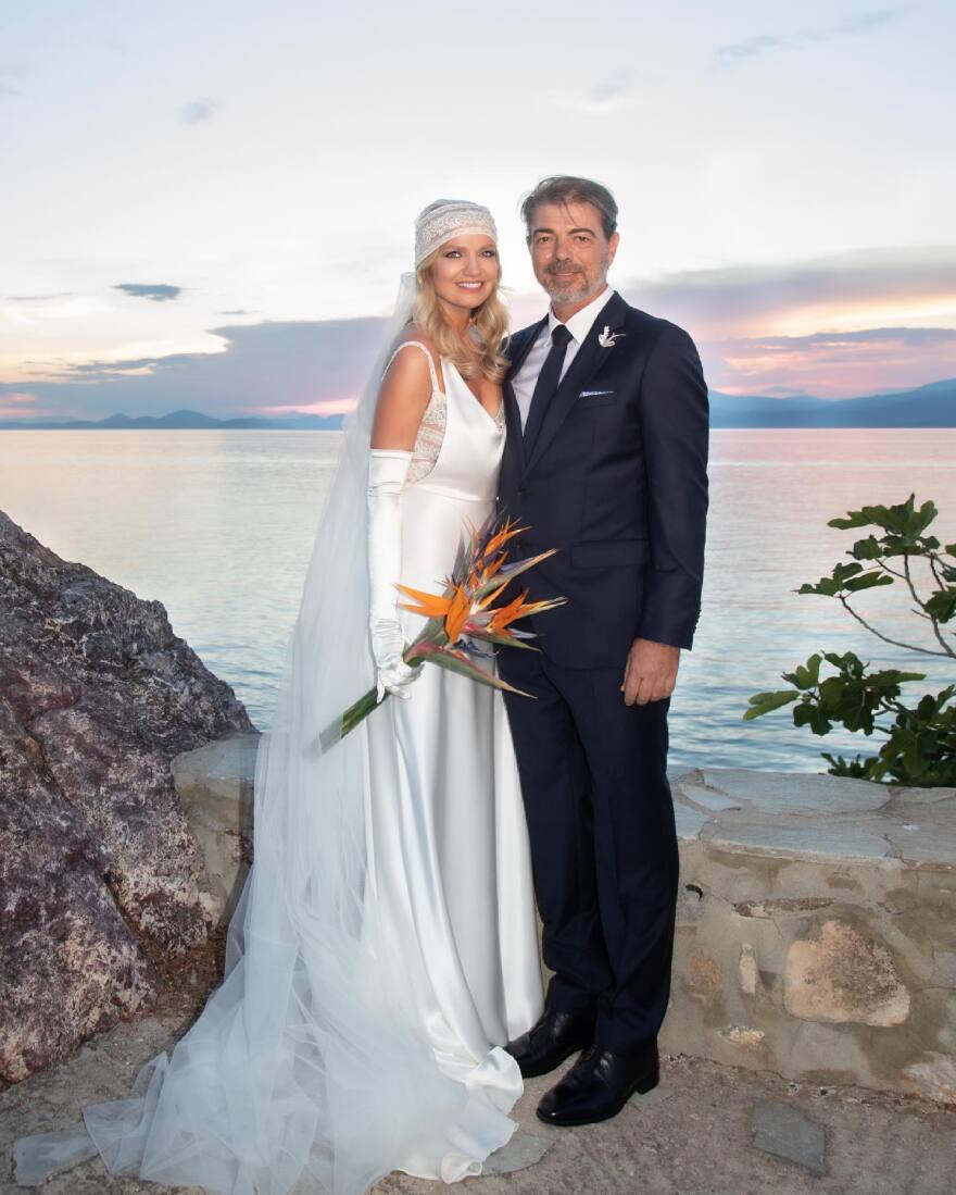 Παναγιώτα Βλαντή: Νέες φωτογραφίες από τον μυστικό γάμο στην Ύδρα