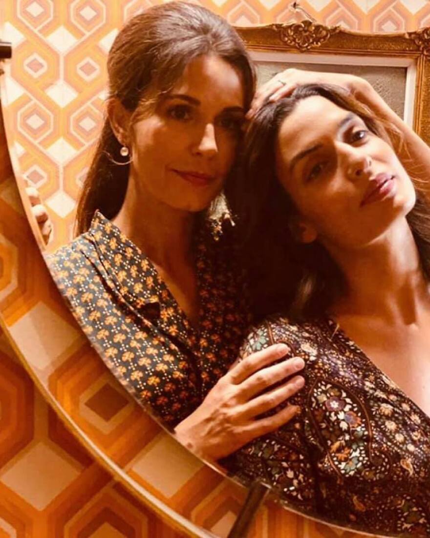 Κατερίνα Παπουτσάκη: Backstage φωτογραφίες από τα «Καλύτερά μας χρόνια»