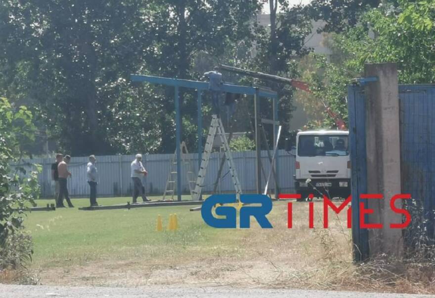 Αντόνιο Μπαντέρας: Στήνονται σκηνικά για τα γυρίσματα της ταινίας του στη Θεσσαλονίκης