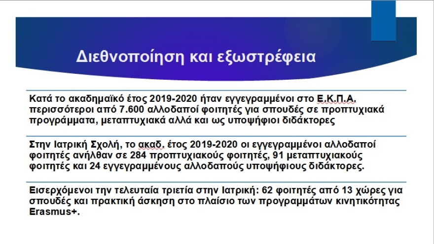 ΕΚΠΑ: Το δεκαετές στρατηγικό σχέδιο στοχεύει στη διεθνοποίηση και την εξωστρέφεια