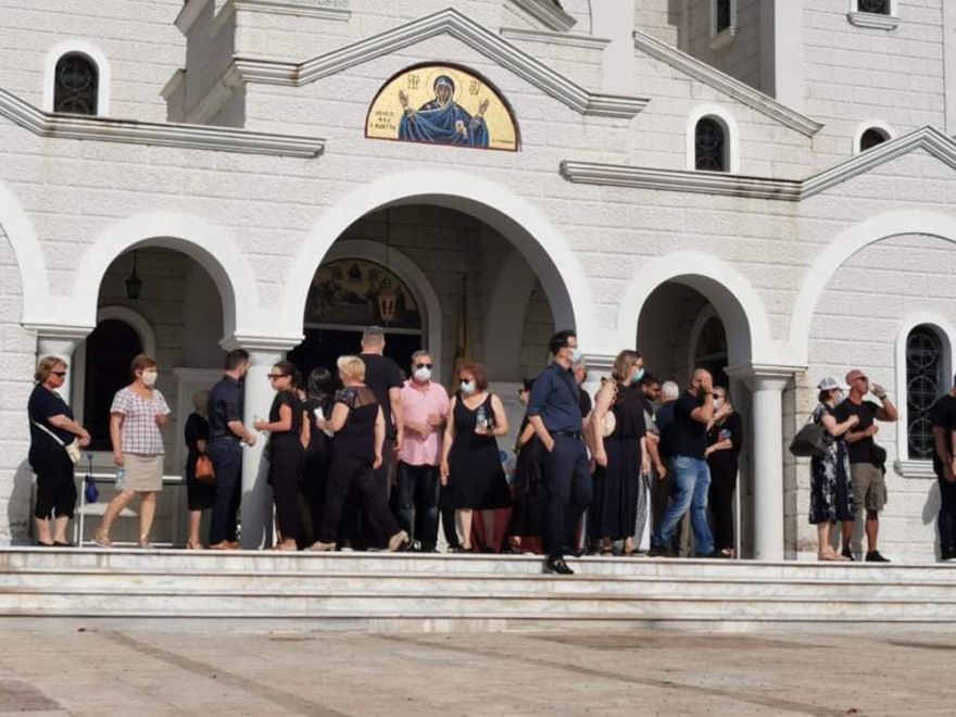 Σταύρος Δογιάκης:  Στον Ι.Ν. Κοιμήσεως Θεοτόκου στην Κάντζα η κηδεία του