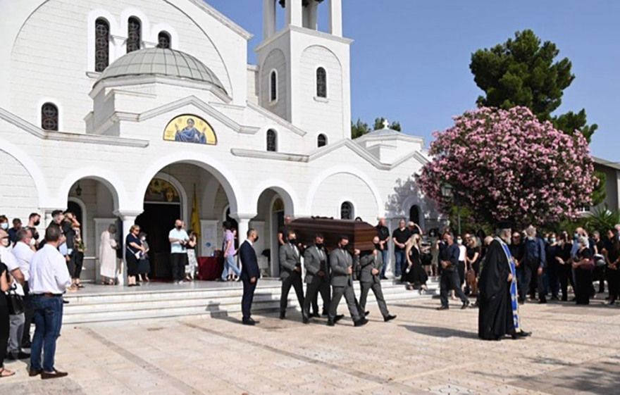 Σταύρος Δογιάκης:  Στον Ι.Ν. Κοιμήσεως Θεοτόκου στην Κάντζα η κηδεία του