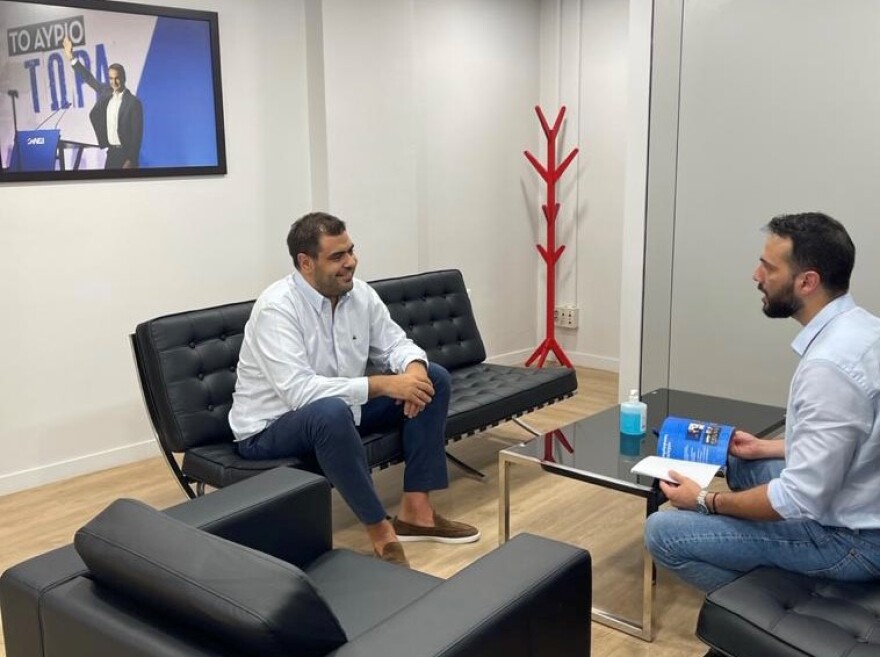 Παύλος Μαρινάκης: Στην ΟΝΝΕΔ θέλουμε να συμβάλουμε στην αποκατάσταση της σχέσης εμπιστοσύνης των νέων με την πολιτική