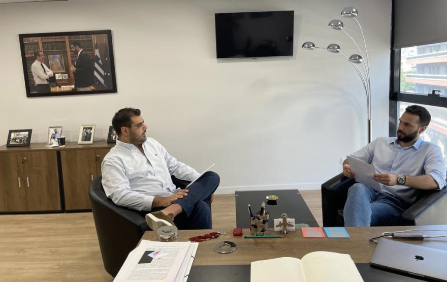 Παύλος Μαρινάκης: Στην ΟΝΝΕΔ θέλουμε να συμβάλουμε στην αποκατάσταση της σχέσης εμπιστοσύνης των νέων με την πολιτική