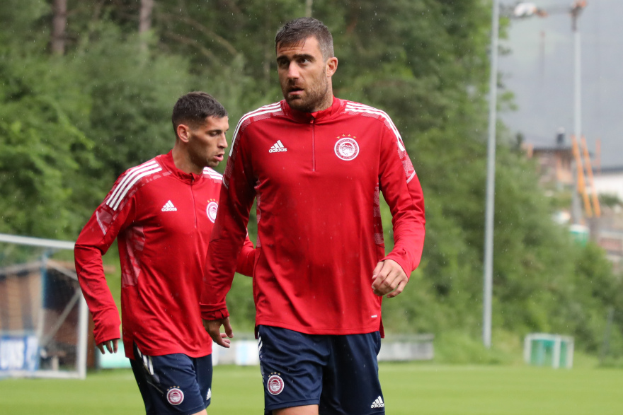 Ολυμπιακός: Η πρώτη προπόνηση στο Στανς - Δείτε φωτογραφίες