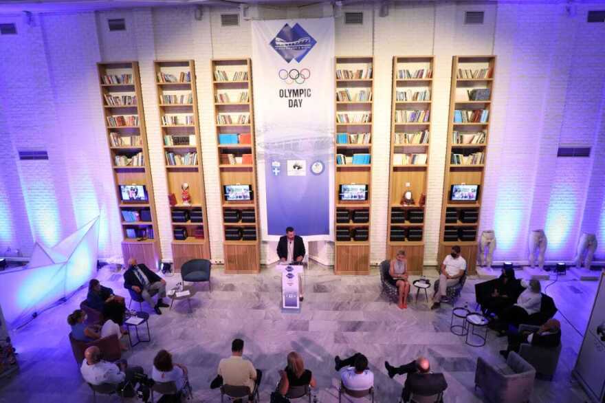 Παιδεία και αθλητισμός στην βιβλιοθήκη του Διεθνούς Κέντρου Ολυμπιακής Εκεχειρίας στο ΣΕΦ