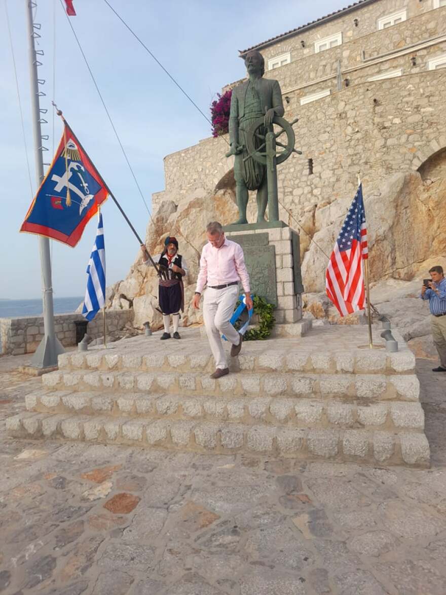 Στην Ύδρα ο Τζέφρι Πάιατ για τις εκδηλώσεις «Μιαούλεια 2021»