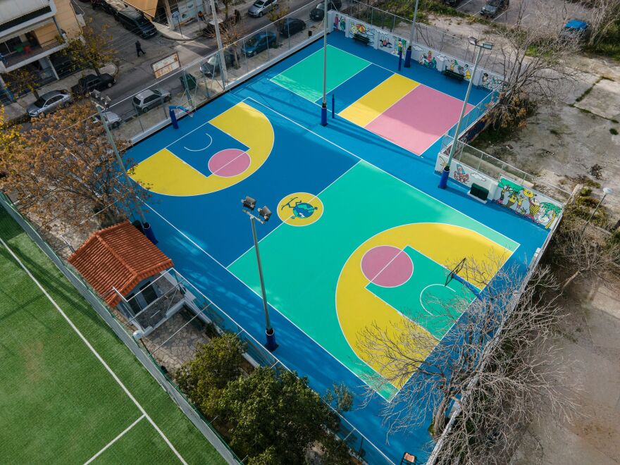 Το Ίδρυμα Ωνάση μεταμορφώνει τη γειτονιά του μέσα από την τέχνη 