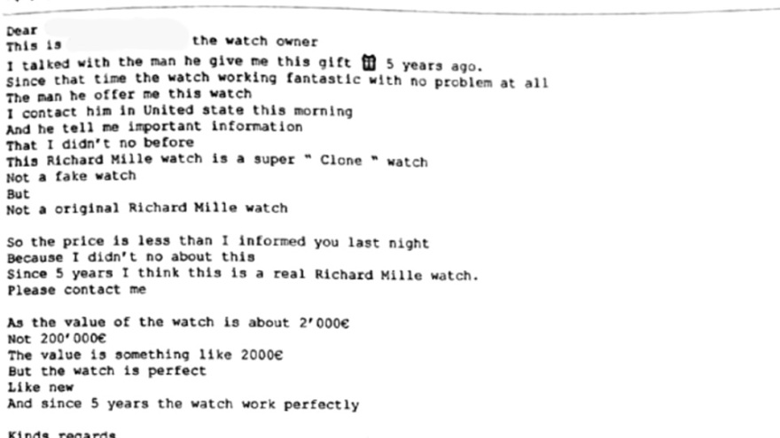 Μύκονος: Διπλό φιάσκο για ληστές και... ιδιοκτήτη - Το ρολόι των 200.000 ευρώ που ήταν «σούπερ κλώνος»