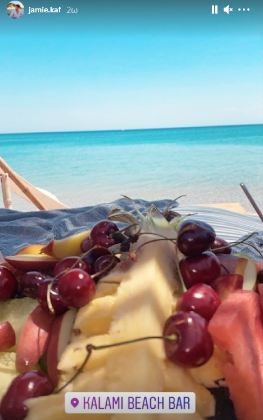 Τζέιμς Καφετζής: Για διακοπές στη Ρόδο με την... πρώην του - Δείτε φωτογραφίες