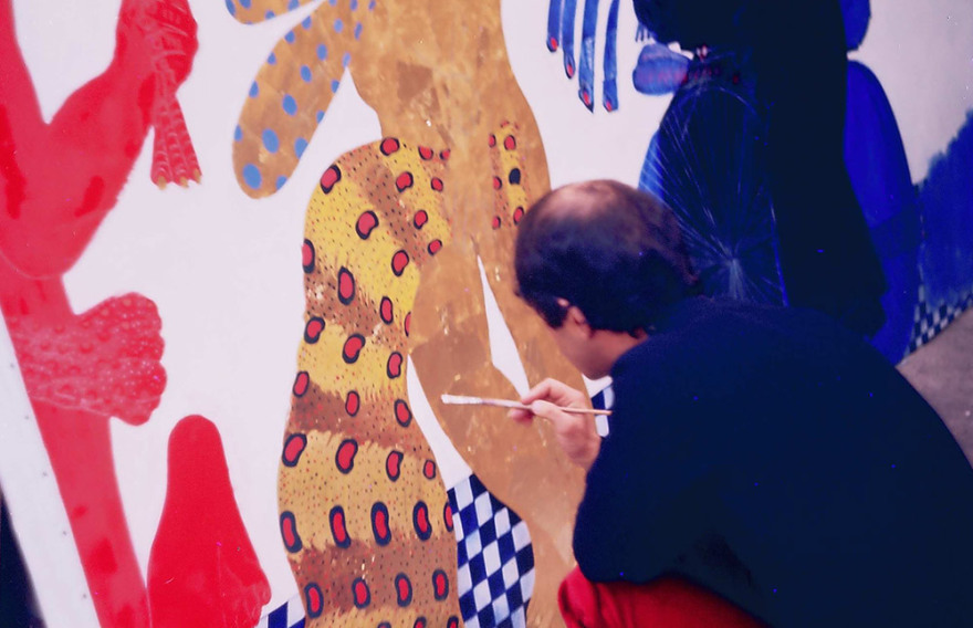 Η τεχνική του Αλέκου Φασιανού