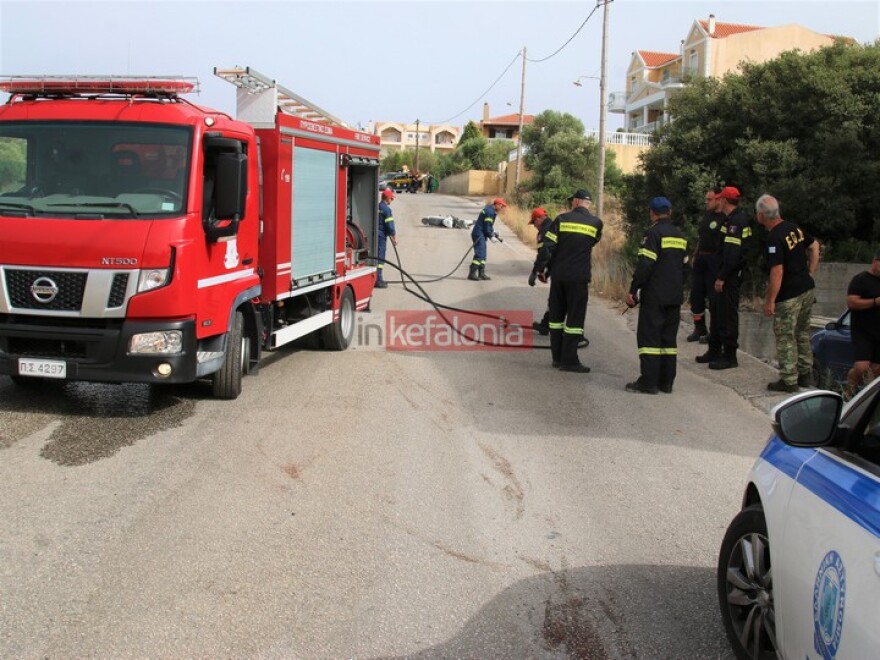 Τραγωδία στην Κεφαλονιά: Τρεις νεκροί σε τροχαίο στα Κοκύλια