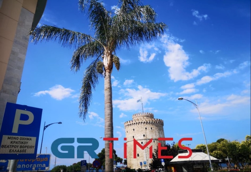 Ταινία Αντόνιο Μπαντέρας: Μετέτρεψαν κεντρικό δρόμο της Θεσσαλονίκης σε Μαϊάμι - Βίντεο & φωτογραφίες