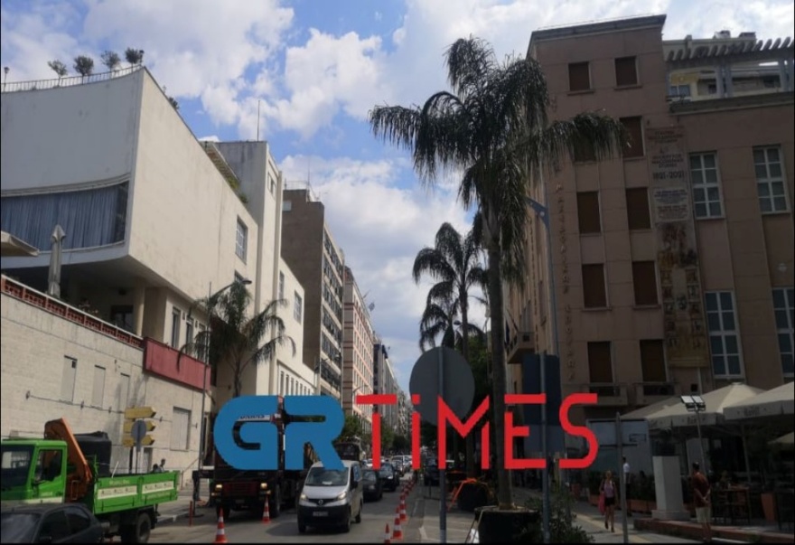 Ταινία Αντόνιο Μπαντέρας: Μετέτρεψαν κεντρικό δρόμο της Θεσσαλονίκης σε Μαϊάμι - Βίντεο & φωτογραφίες