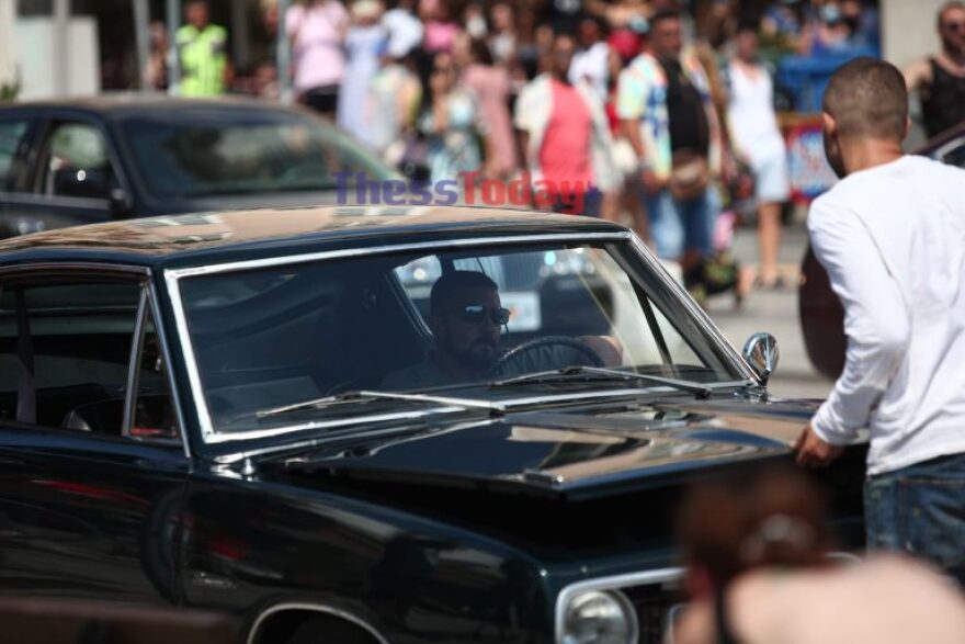 Ταινία Αντόνιο Μπαντέρας: Ολόκληρη η σκηνή στη Θεσσαλονίκη που θύμιζε Μαϊάμι