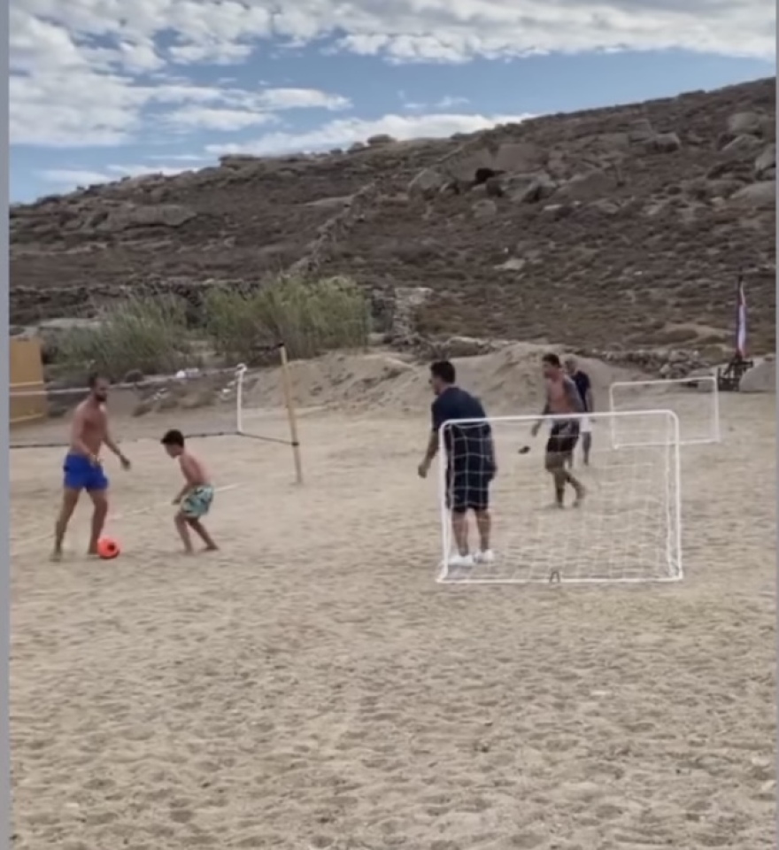 Μύκονος: Συνάντηση κορυφής Εμπαπέ, Πιάνιτς, Μποριέλο με τις....«χρυσές» μπριζόλες του Νουσρέτ