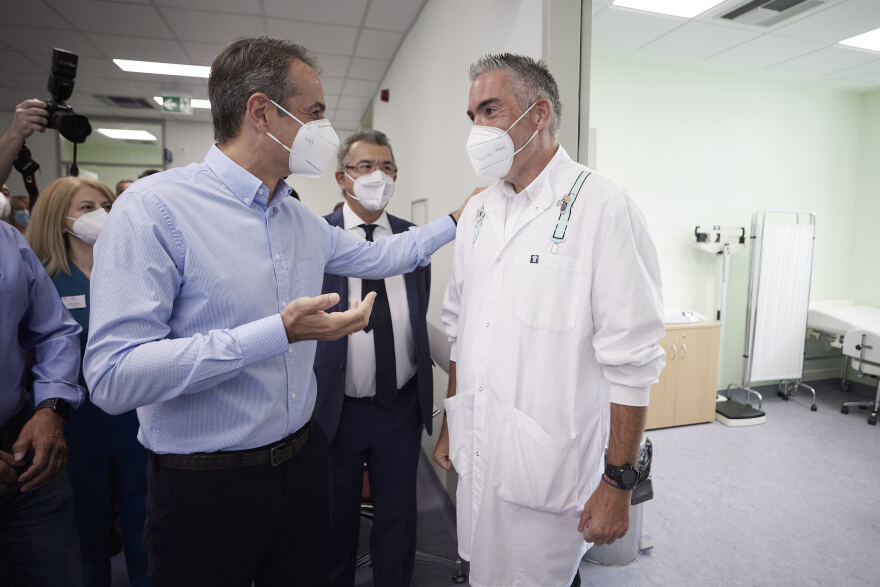 Μητσοτάκης: Το 99% των πολιτών με κορωνοϊό που νοσηλεύτηκαν ή πέθαναν ήταν ανεμβολίαστοι