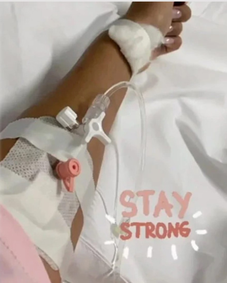 Η Χριστίνα Κεφαλά ξεσπά μέσα από το νοσοκομείο - Απάντησε δημόσια σε follower που την αποκάλεσε βίζιτα