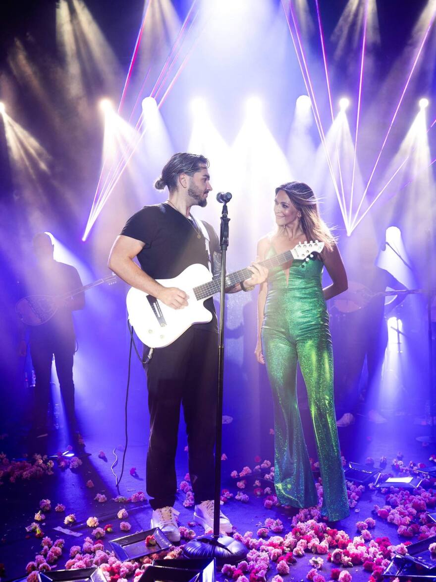 Έλλη Κοκκίνου - Λούκας Γιώρκας: Μάγεψαν στην πρεμιέρα τους στην Κύπρο