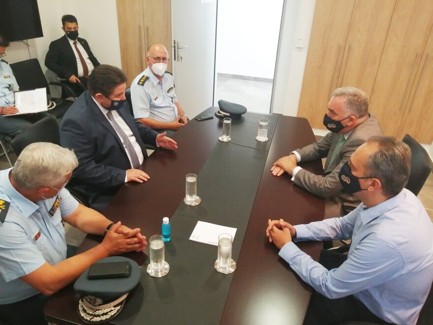 Επίσκεψη αρχηγού ΕΛΑΣ στην Αστυνομική Διεύθυνση Στερεάς Ελλάδας