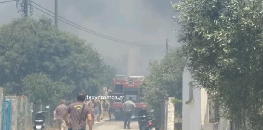 Πολλαπλά πύρινα μέτωπα: Συναγερμός στα Στύρα με μήνυμα στο 112 - Στη μάχη και το ρωσικό θηρίο Beriev