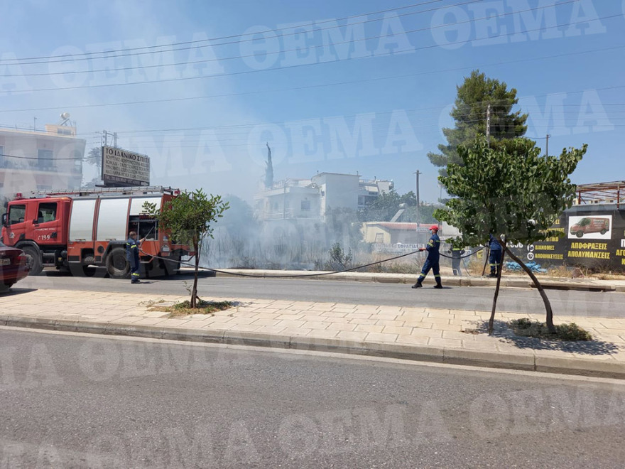 Φωτιά στη Δουκίσσης Πλακεντίας: Ρίψεις από ελικόπτερο - Δείτε βίντεο και φωτογραφίες