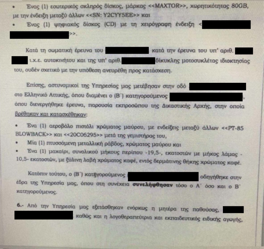 Απειλές, ξυλοδαρμοί, βιασμοί: Όλη η δικογραφία σε βάρος του πατέρα και του αστυνομικού που εξέδιδε την 19χρονη