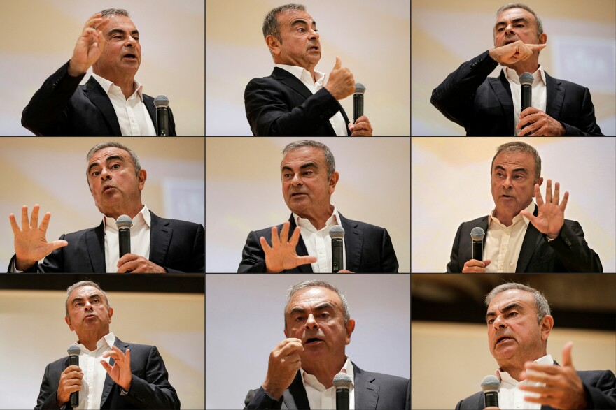 Kάρλος Γκοσν: Πώς απέδρασα από την Ιαπωνία μέσα σε μία βαλίτσα