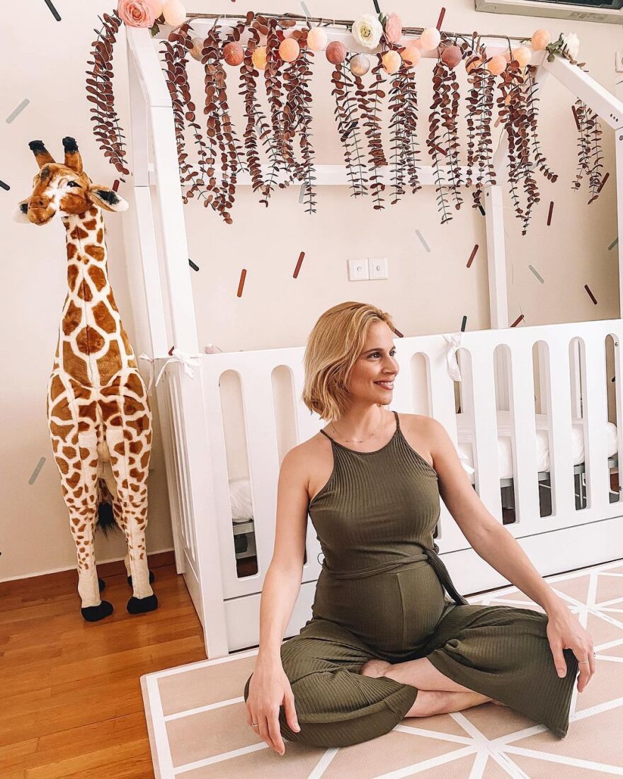 Νάντια Μπουλέ: Δείχνει το δωμάτιο της κόρης της λίγο πριν τον ερχομό της - Φωτογραφίες