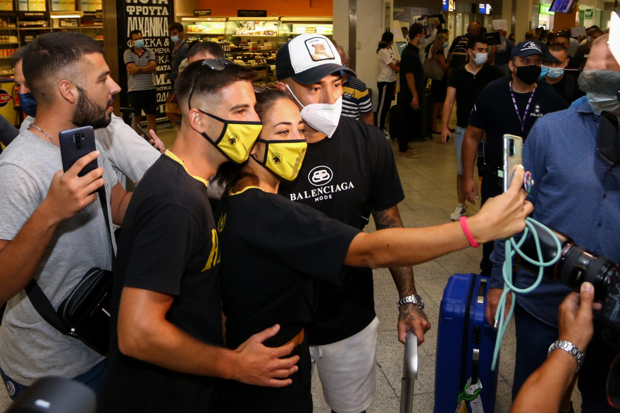 ΑΕΚ: Στην Αθήνα ο Αραούχο - Οι πρώτες του δηλώσεις 