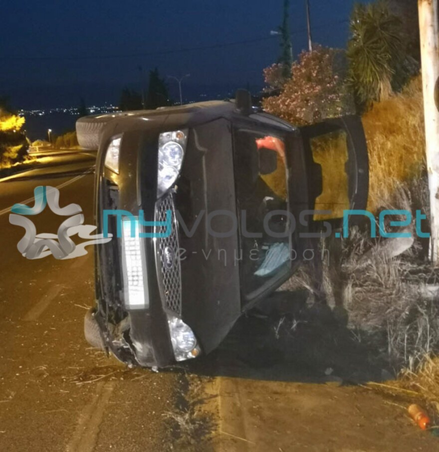 Θανατηφόρο τροχαίο έξω από τον Βόλο: Νεκρός ένας 31χρονος