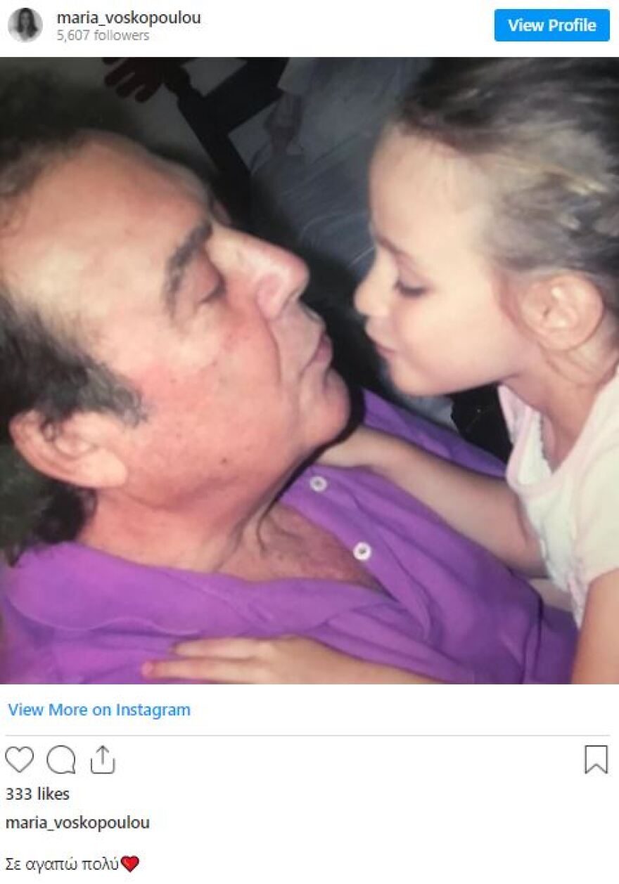 Μαρία Βοσκοπούλου: Η πρώτη της ανάρτηση μετά τον χαμό του πατέρα της