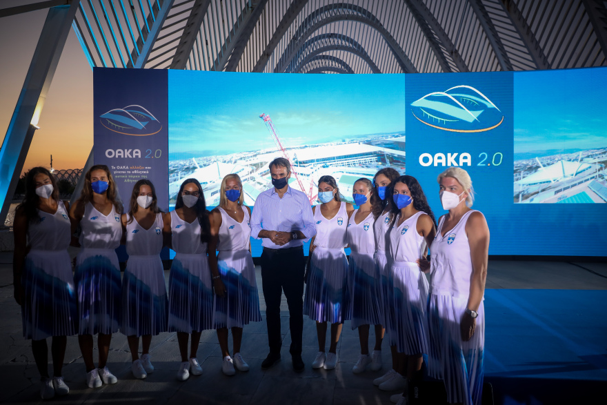 Μητσοτάκης για την ανάπλαση του ΟΑΚΑ: Το Ολυμπιακό κέντρο μετατρέπεται σε Ολυμπιακό πάρκο της Αθήνας