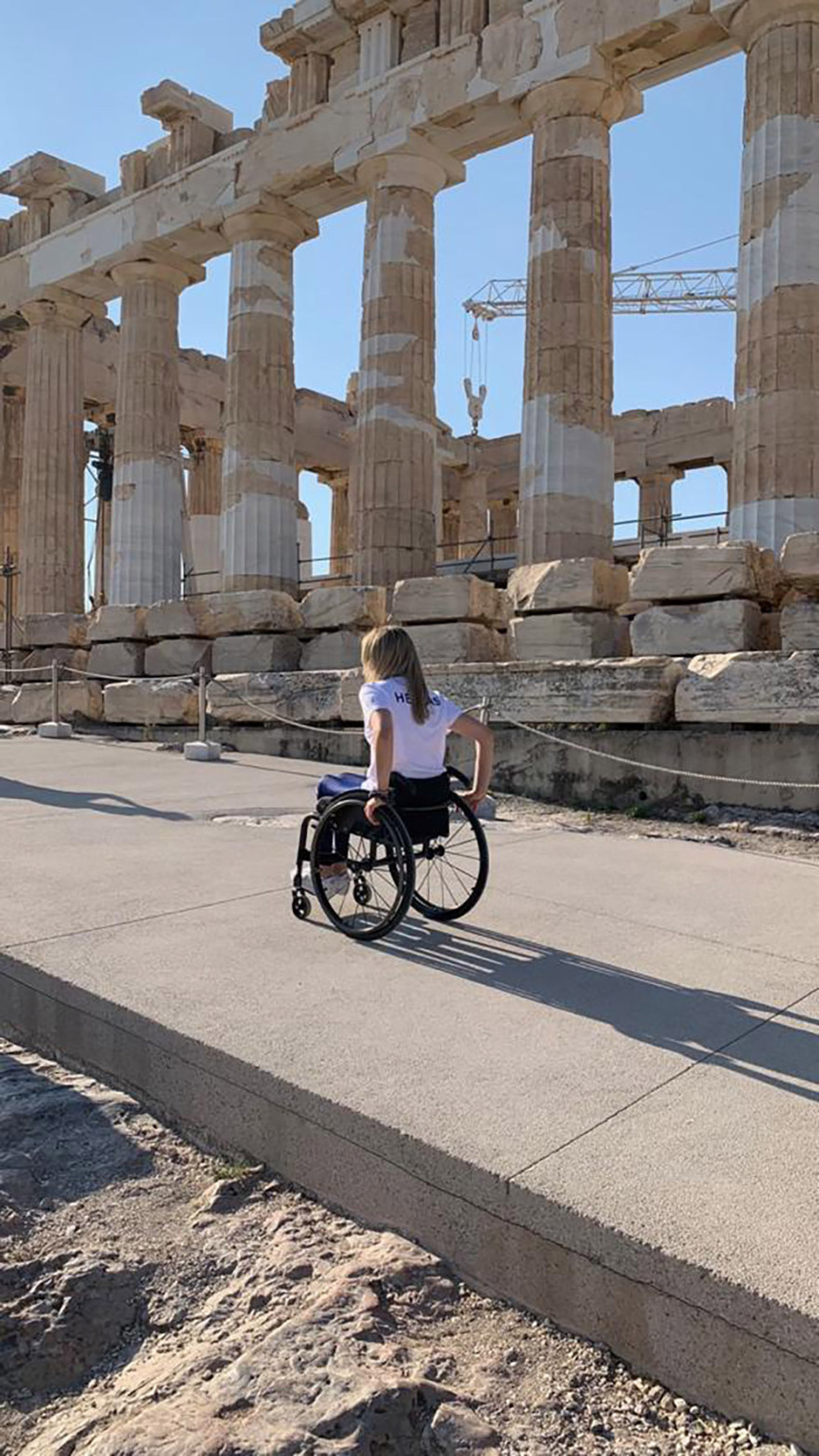 Στην Ακρόπολη η Ελληνική Παραολυμπιακή Ομάδα