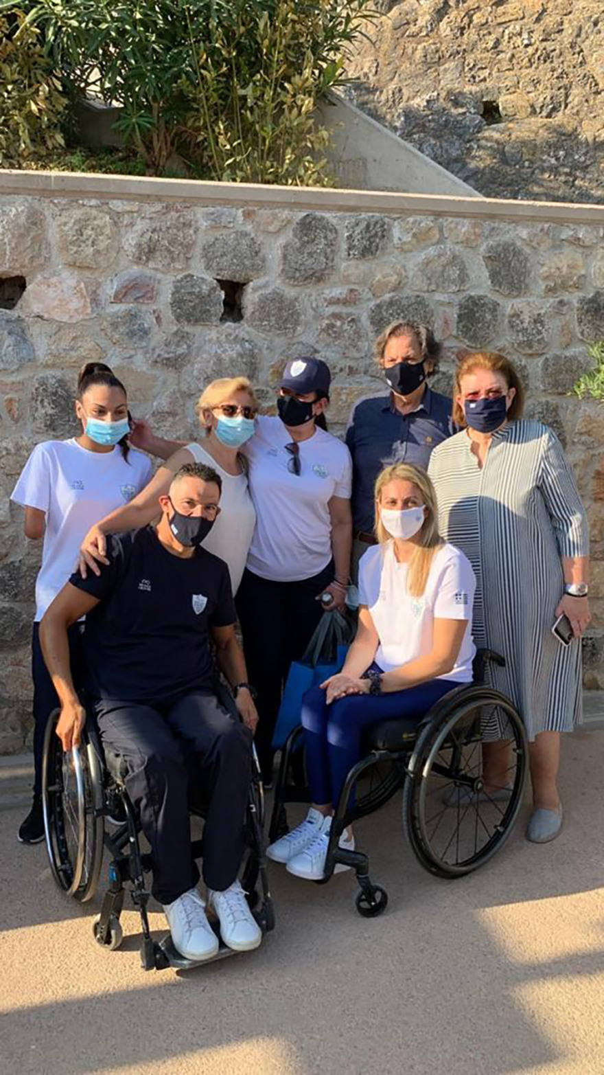 Στην Ακρόπολη η Ελληνική Παραολυμπιακή Ομάδα