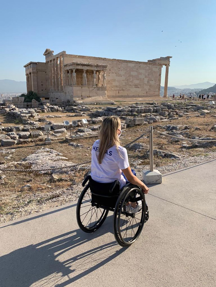 Στην Ακρόπολη η Ελληνική Παραολυμπιακή Ομάδα