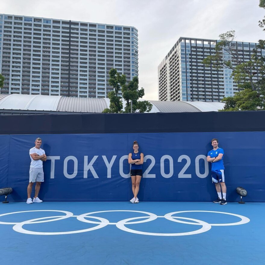Ολυμπιακοί Αγώνες: Έφτασε στο Τόκιο η Μαρία Σάκκαρη - Δείτε φωτογραφίες