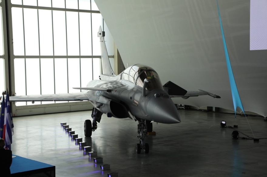 Αυτό είναι το πρώτο από τα 18 μαχητικά Rafale που παρέλαβε η Ελλάδα