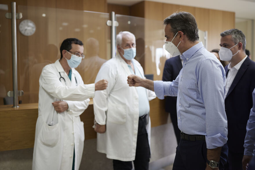 Μητσοτάκης: Είμαστε αντιμέτωποι με μία πανδημία των ανεμβολίαστων 